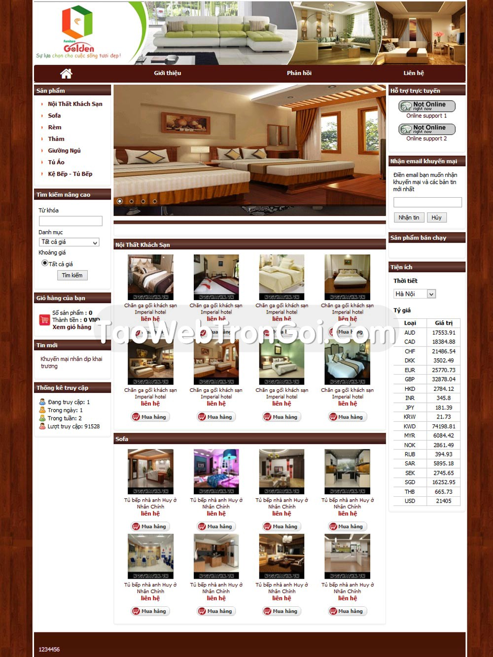 TaoWebTronGoi.Com. Thiết kế web Hơn 300 giao diện cực đẹp. Giá chỉ bằng 3 ly cafe ! - 24