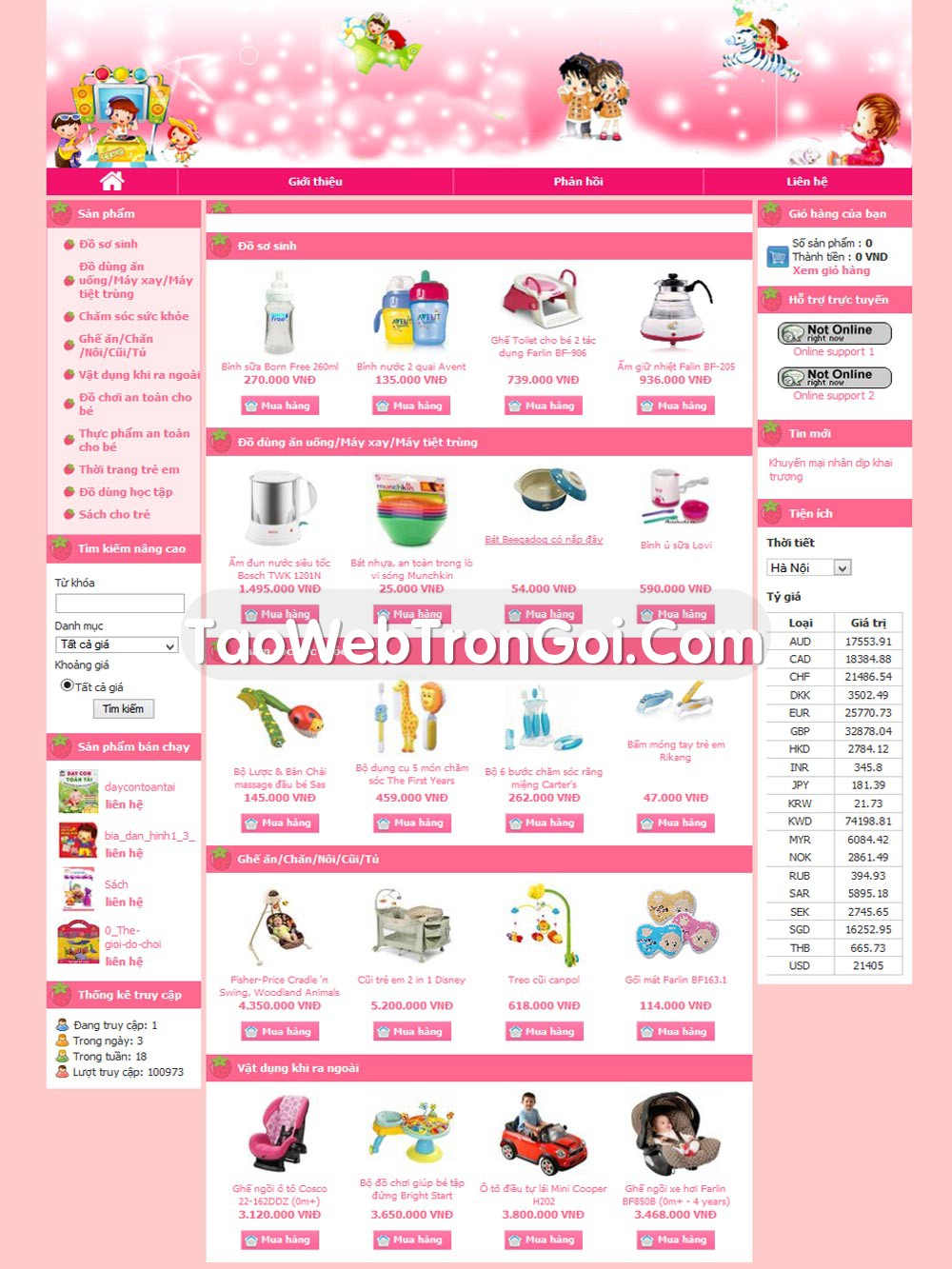 TaoWebTronGoi.Com. Thiết kế web Hơn 300 giao diện cực đẹp. Giá chỉ bằng 3 ly cafe ! - 34