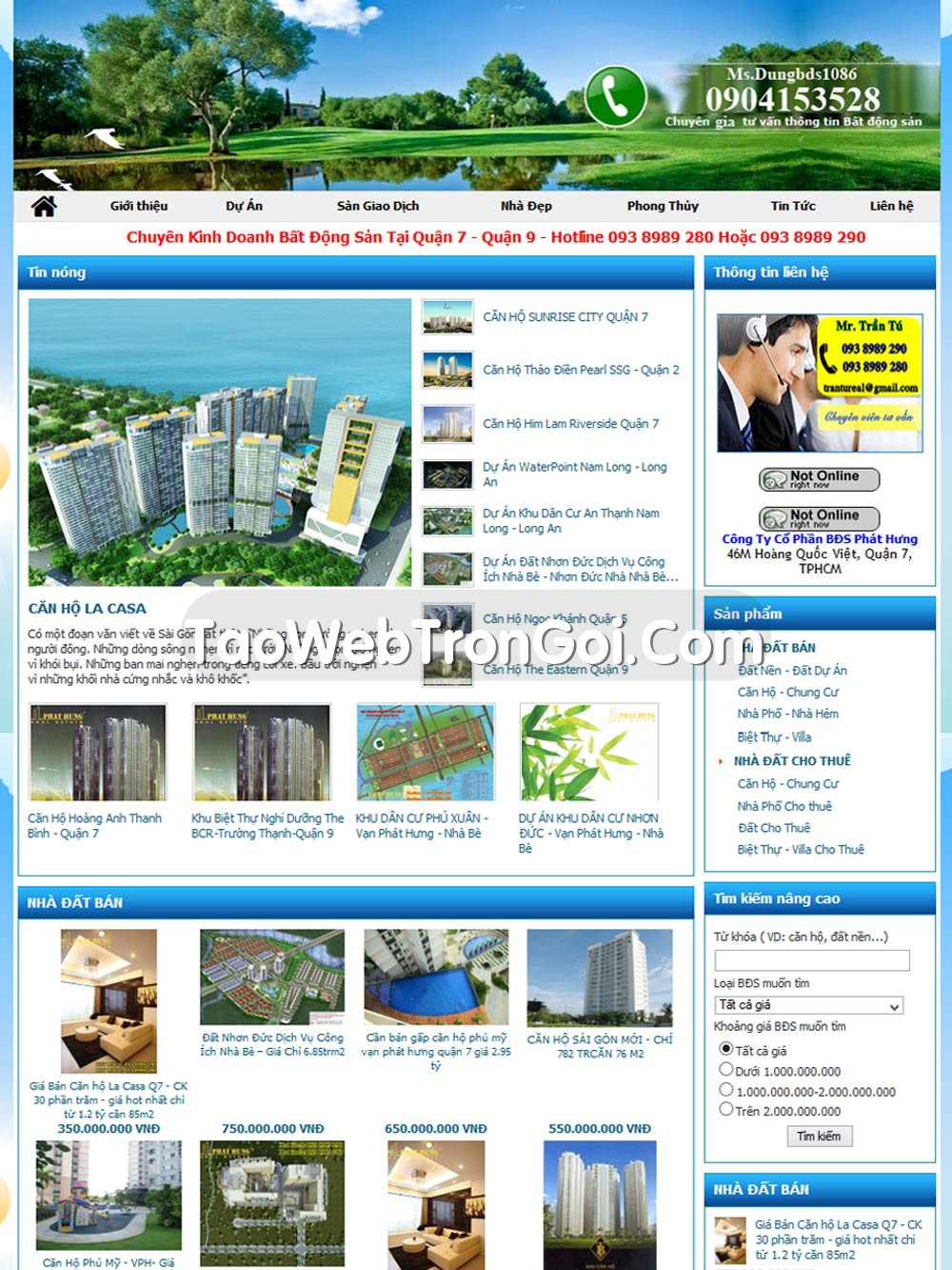 TaoWebTronGoi.Com. Thiết kế web Hơn 300 giao diện cực đẹp. Giá chỉ bằng 3 ly cafe ! - 31